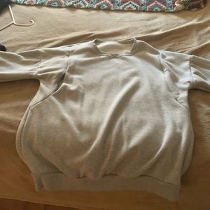 Nursing sweatshirt